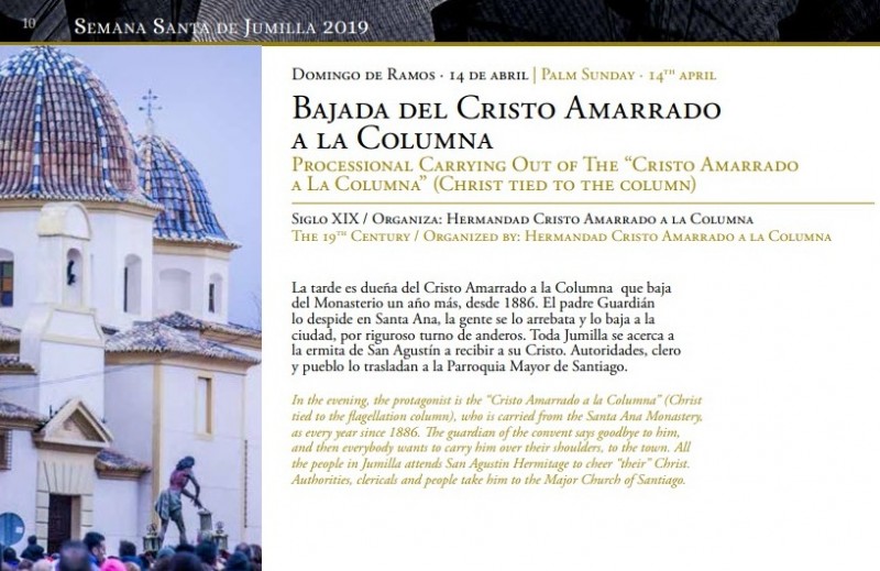 <span style='color:#780948'>ARCHIVED</span> - 12th to 21st April 2019 Semana Santa in Jumilla