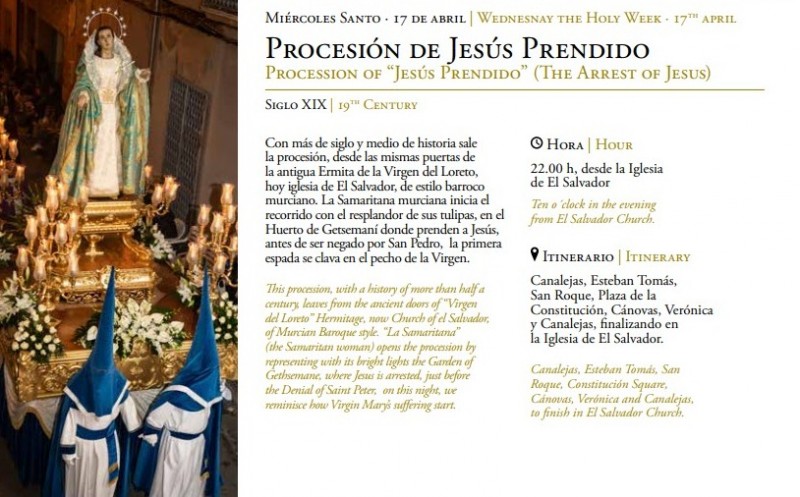 <span style='color:#780948'>ARCHIVED</span> - 12th to 21st April 2019 Semana Santa in Jumilla
