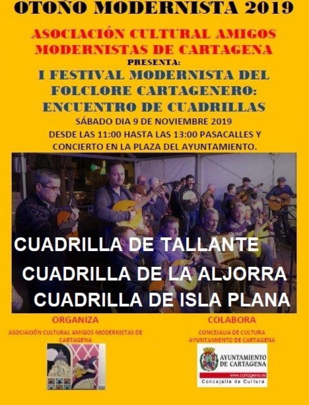 <span style='color:#780948'>ARCHIVED</span> - Saturday 9th November Gathering of Cuadrillas in Cartagena