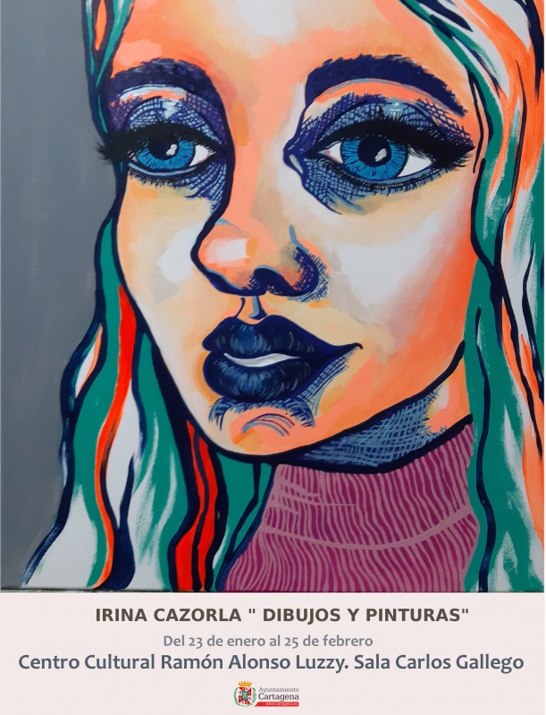 <span style='color:#780948'>ARCHIVED</span> - Irina Cazorla at the Centro Cultural Ramón Alfonso Luzzy in Cartagena