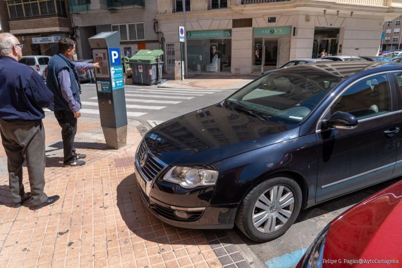 <span style='color:#780948'>ARCHIVED</span> - Free parking in blue zones is OVER in Cartagena, Lorca and Murcia city
