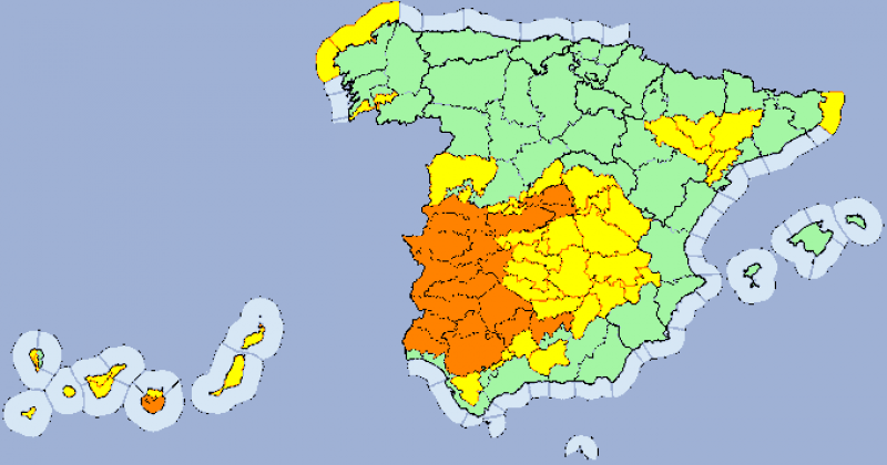 <span style='color:#780948'>ARCHIVED</span> - Andalusia was hottest place in Spain on Monday with 43.6 degrees in Huelva