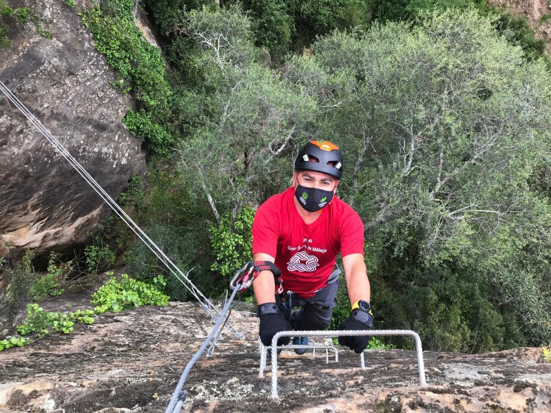 New Via Ferreta overhead adventure trail open in El Colmenar, Málaga