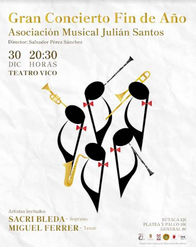 December 30 New Year’s concert in Jumilla