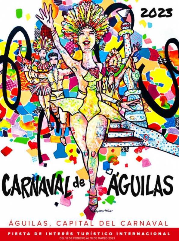 Calendar of events for the 2023 Carnival in Aguilas