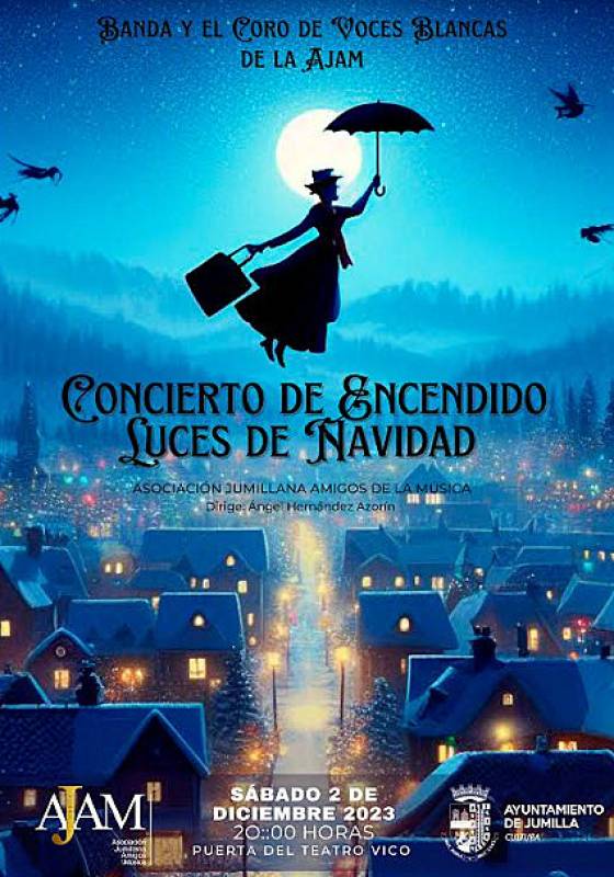 December 2 Free outdoor Christmas concert in Jumilla