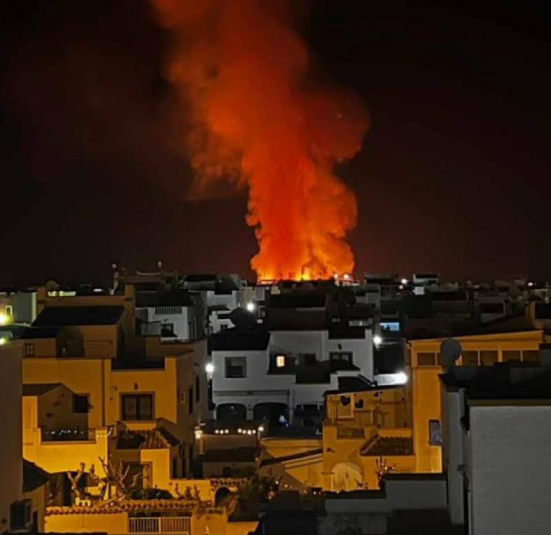 Torrevieja scorched by second fire in a week