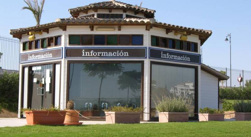 Information office at Hacienda Riquelme Golf Resort, Sucina
