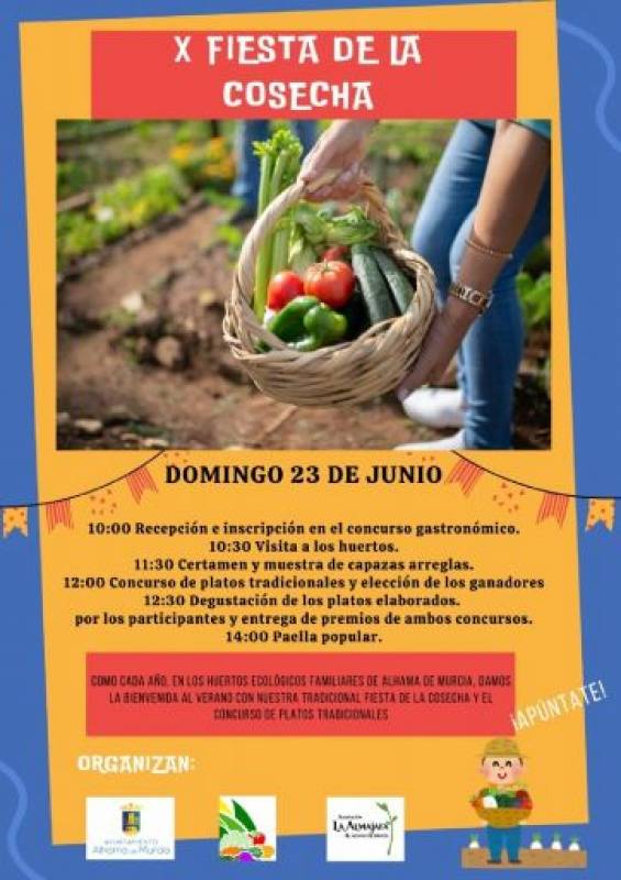 June 23 Food festival in Alhama de Murcia