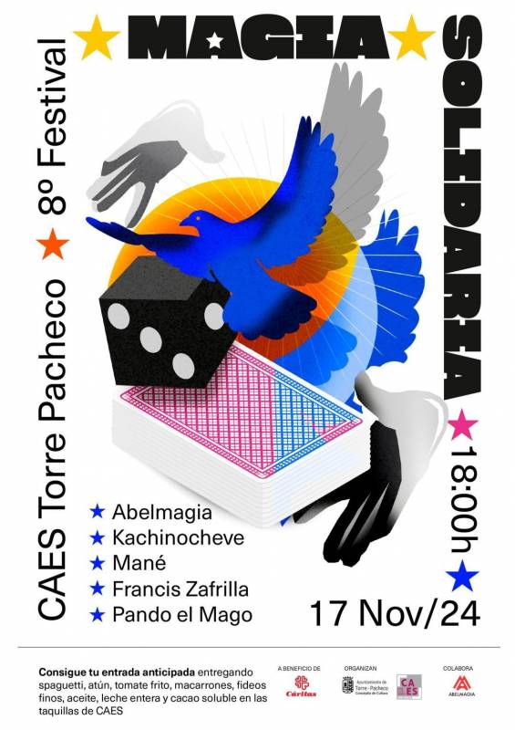 November 17 Charity magic show in Torre Pacheco