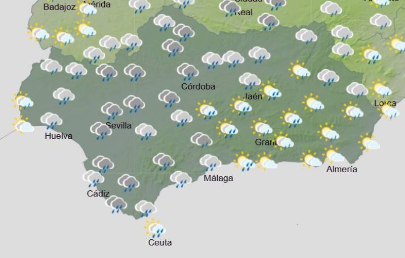 Costa del Storm: Andalusia weekly weather forecast October 28-November 3