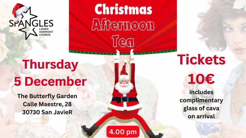 December 5 Spangles Ladies Harmony Chorus Christmas Afternoon Tea