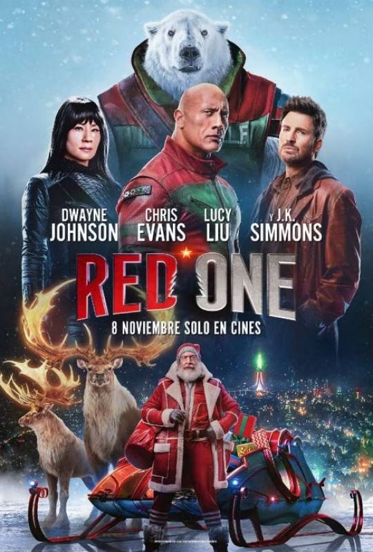 Thursday November 14 Red One in English at the Cinemax Almenara