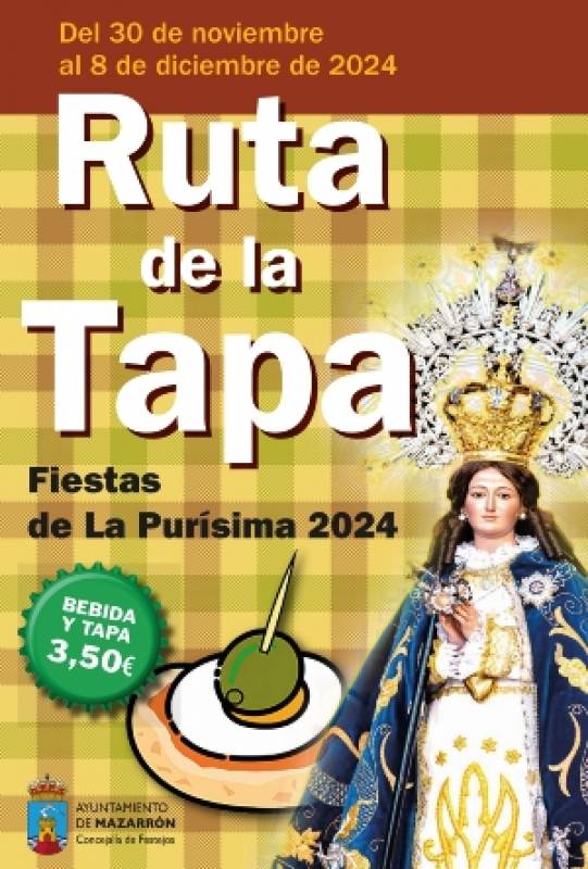 Until December 8 Annual fiestas in honour of La Purísima in Mazarron