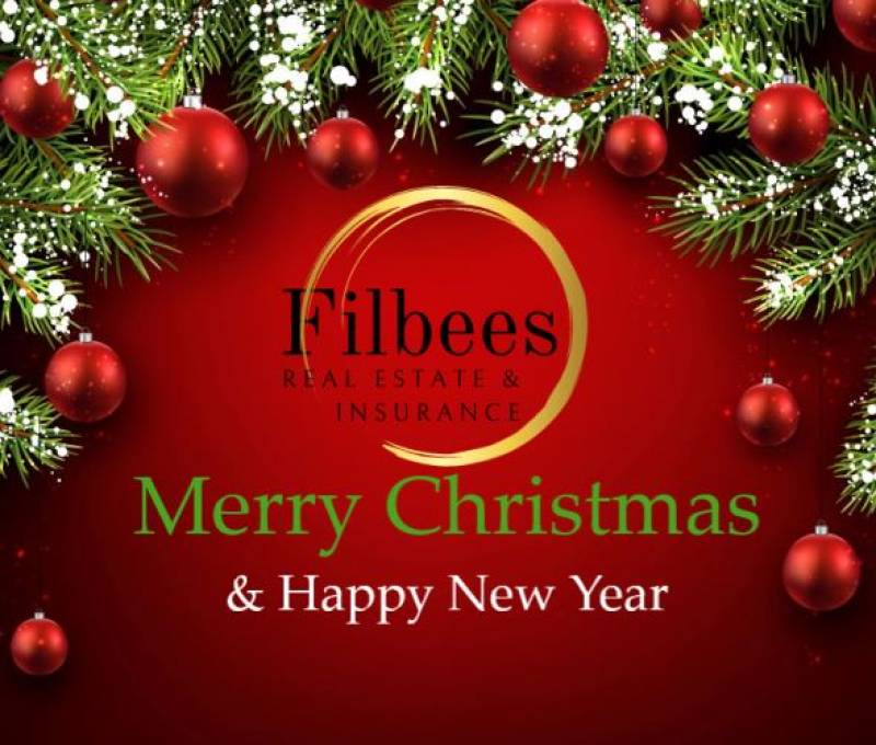 Filbees wishes you a Merry Christmas and a Happy New Year