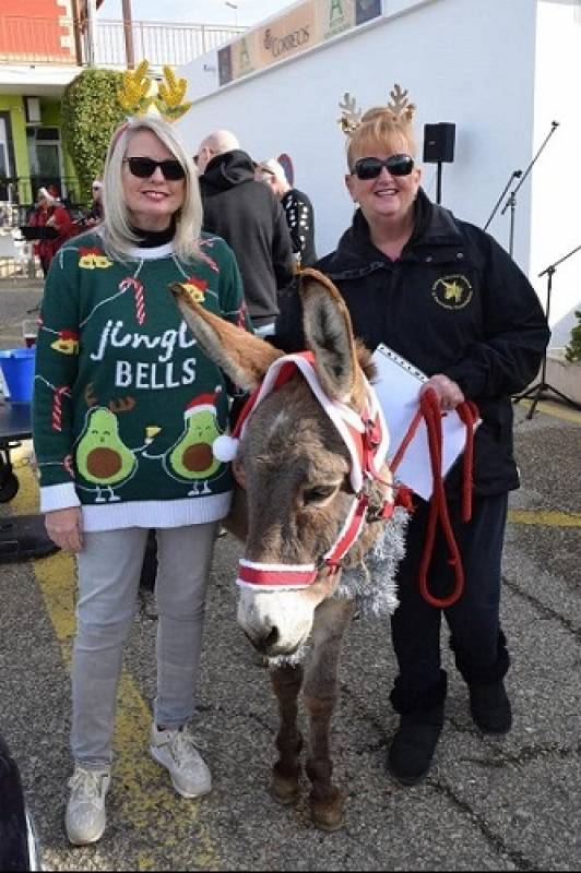 Lola the donkey is star of the show at Camposol fundraiser