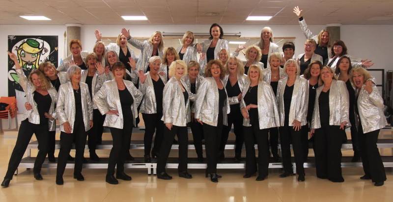 Sonrisas Harmony sing for International Women's Day on March 8