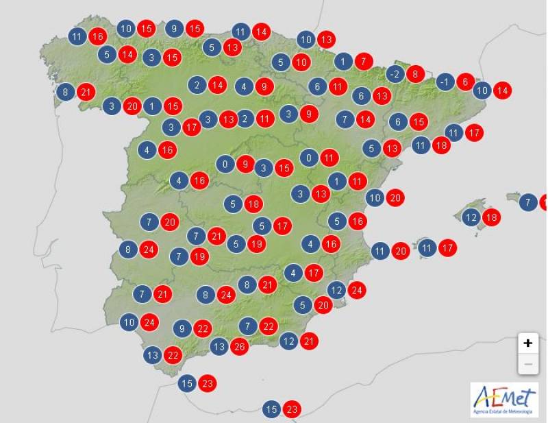 Highs of 25ºC this weekend: Spain weather forecast March 27-30