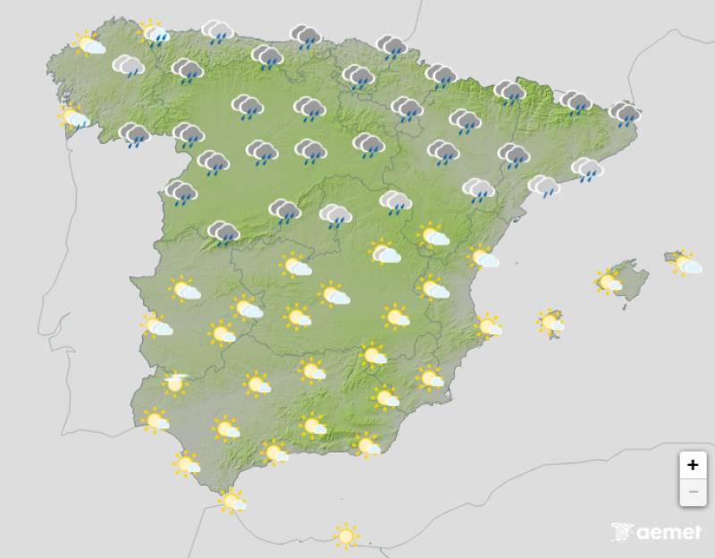 Storm Benjamin is on the way: Spain weather forecast October 23-26