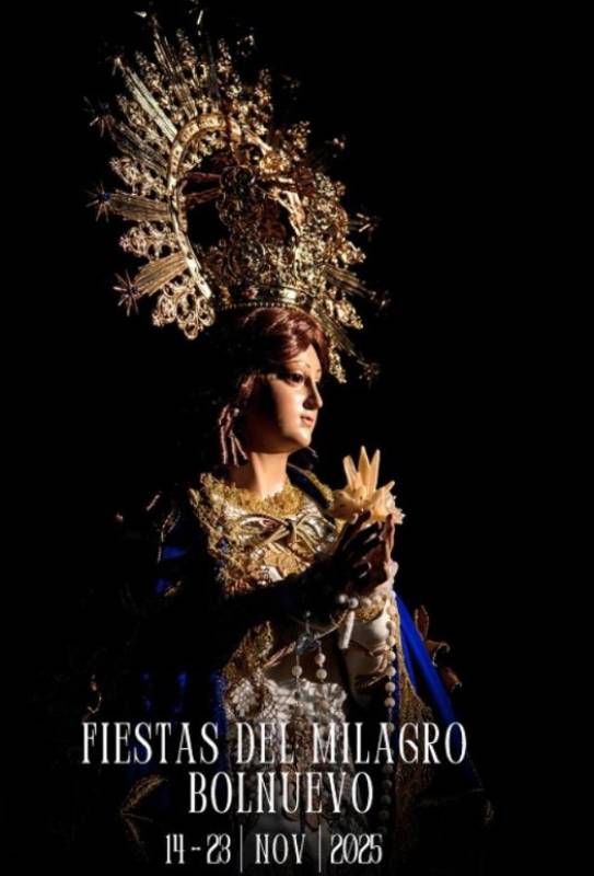 November 14 to 23 Annual Fiestas del Milagro in Bolnuevo in Mazarron