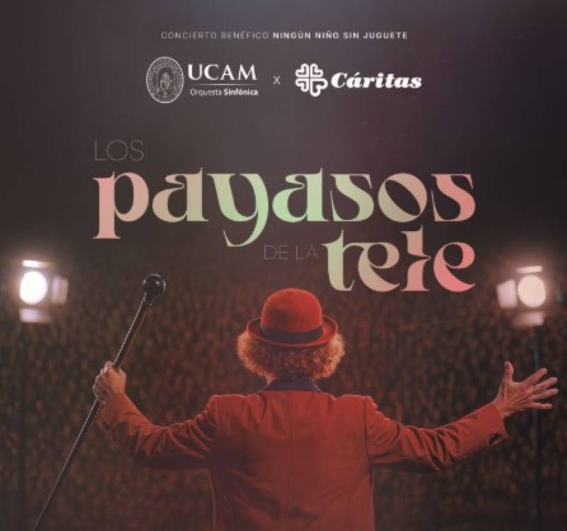 December 26 Fun for all the family at with TV clowns music in Jumilla