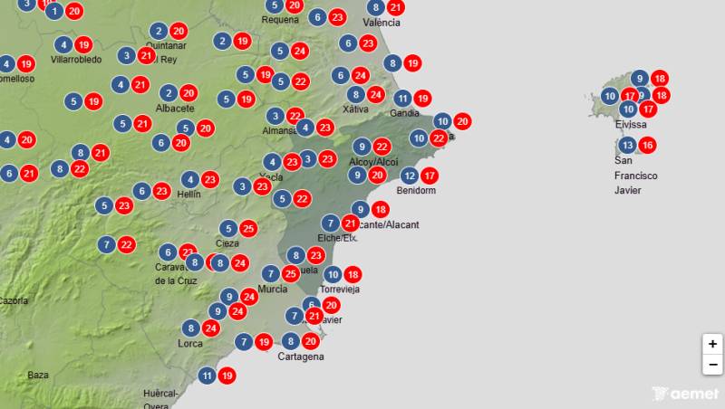 Sunny skies and mild temperatures at last: Alicante weekend weather February 19-22