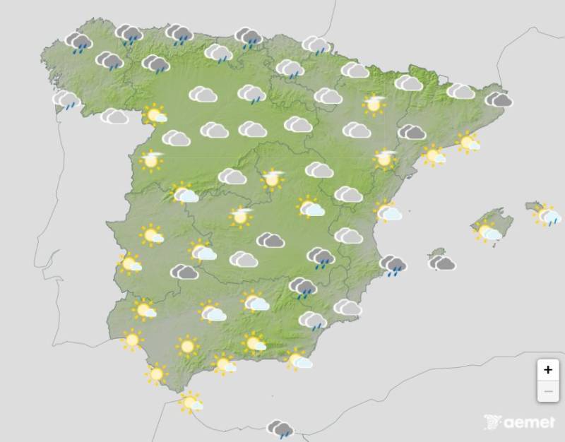 Unsettled weather set to continue across Spain this week: Forecast March 9-12