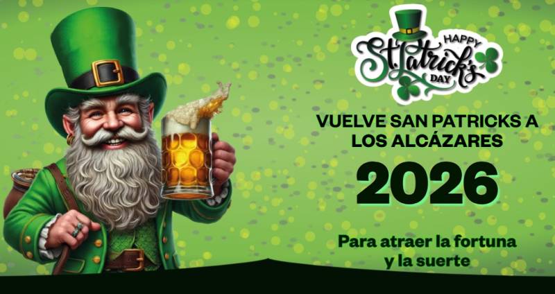 March 14 to 17 Saint Patricks’ Day celebrations in Los Alcázares