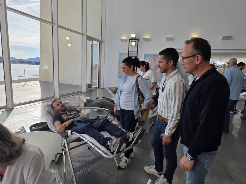 Águilas sets new record for blood donations in 'donate for art' campaign