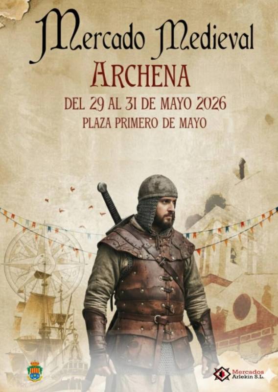 May 29 to 31 Medieval market in Archena