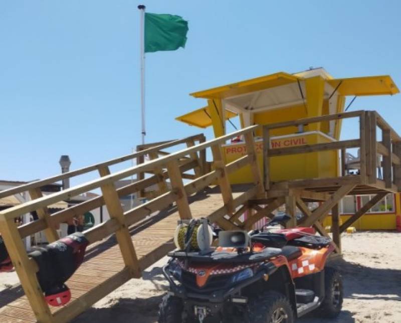 Murcia boosts beach safety with 81 monitored beaches this summer