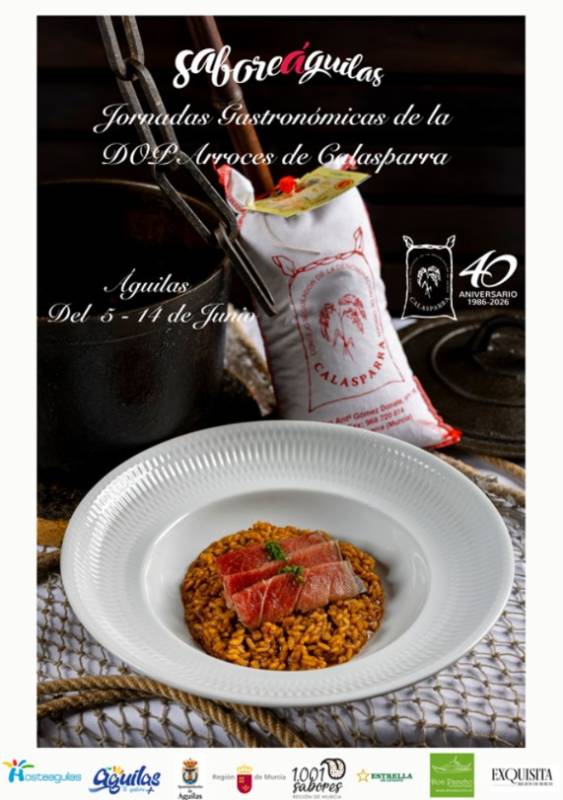 Until June 14 Calasparra rice gastronomy festival in Águilas