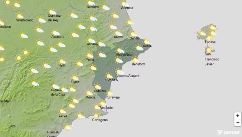 40C heat before storms bring a change midweek: Alicante weather forecast August 3-6