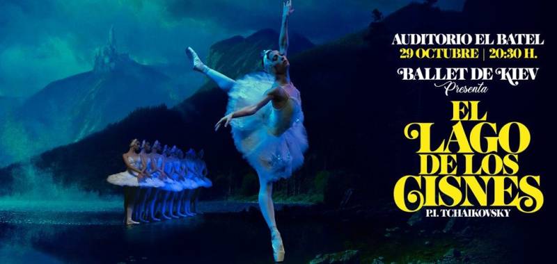 October 29 Swan Lake ballet in Cartagena