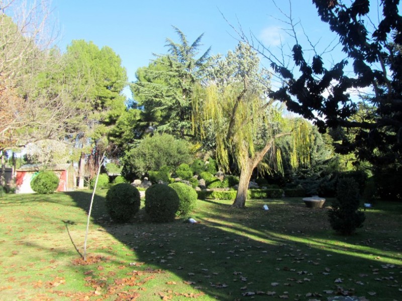 The La Estacada botanical garden in Jumilla